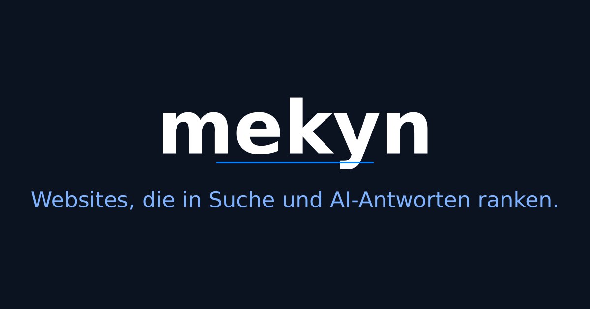 Screenshot of mekyn.agency